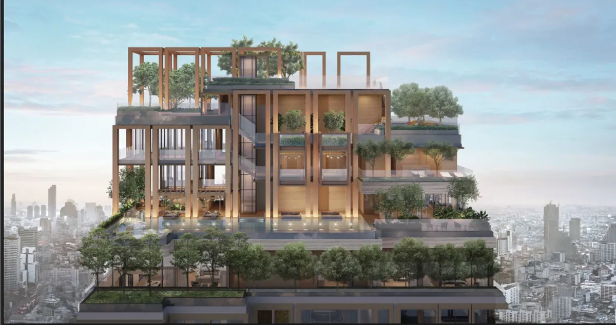 Romm Convent — 2 bedroom condominium 128.72 sqm in Silom – Sala Daeng – Bang Rak, Bangkok